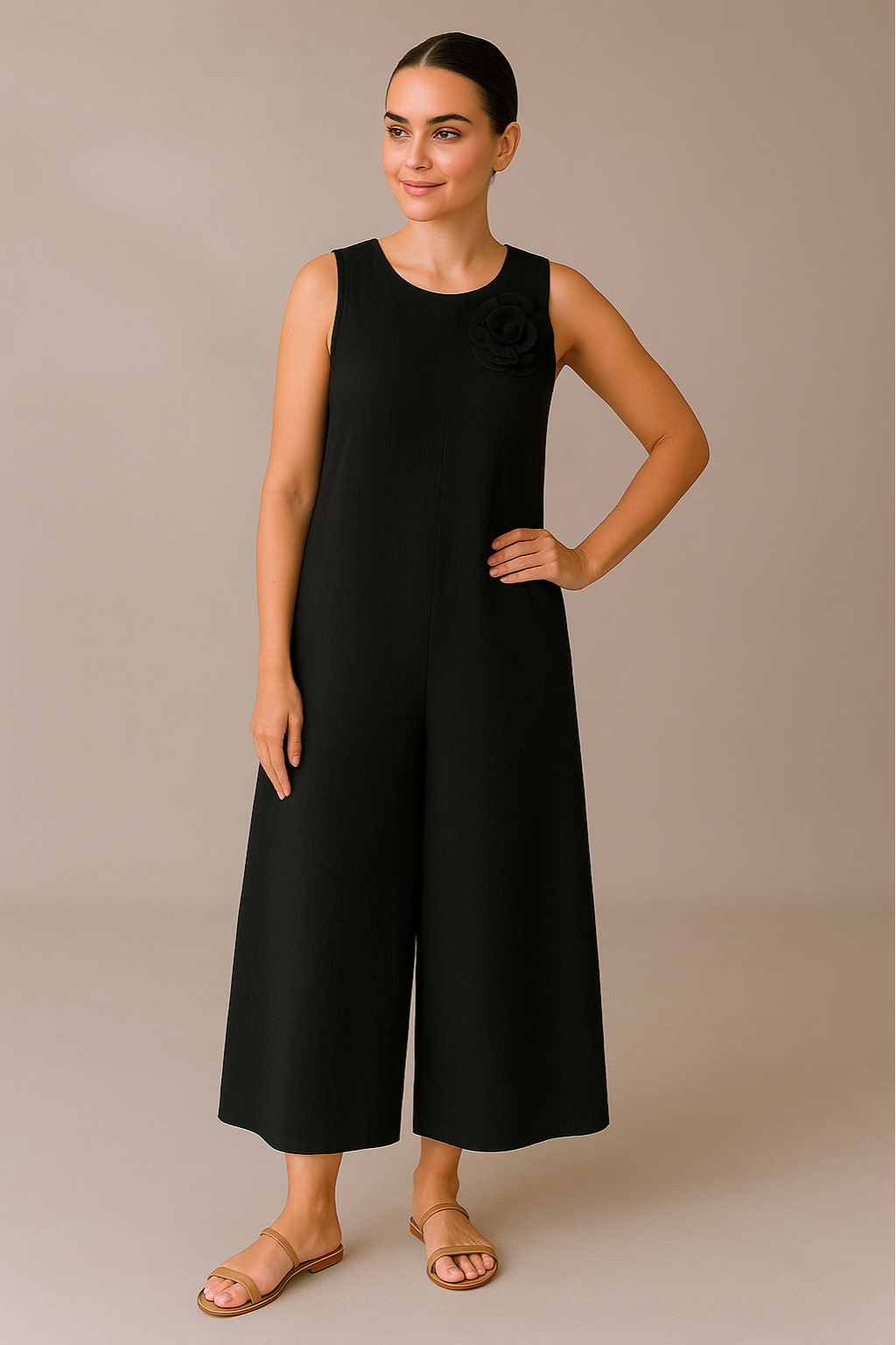 Ineke™ | Jumpsuit met bloem