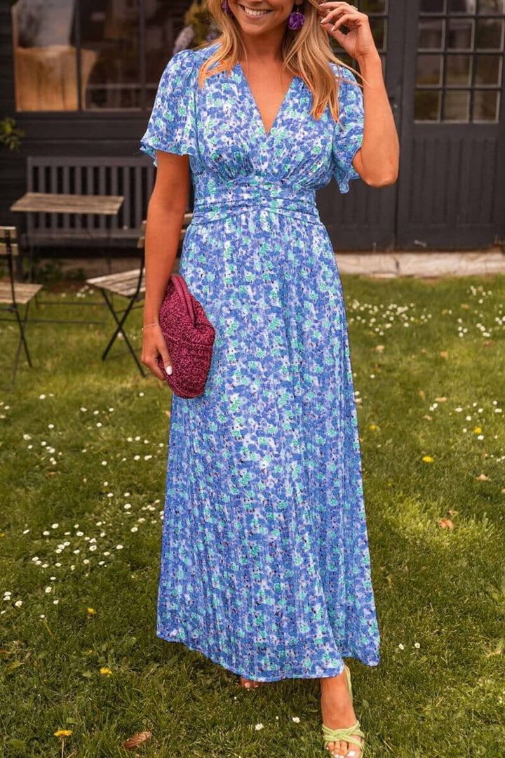 Angelica | Casual Floral Summer Maxi Dress