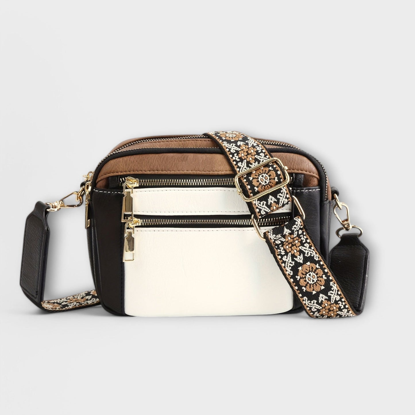 Dakota | Trendy Floral Strap Crossbody Bag