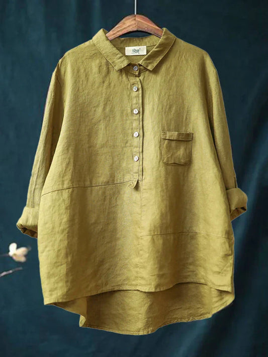 Laura™ | Chic blouse with long sleeves