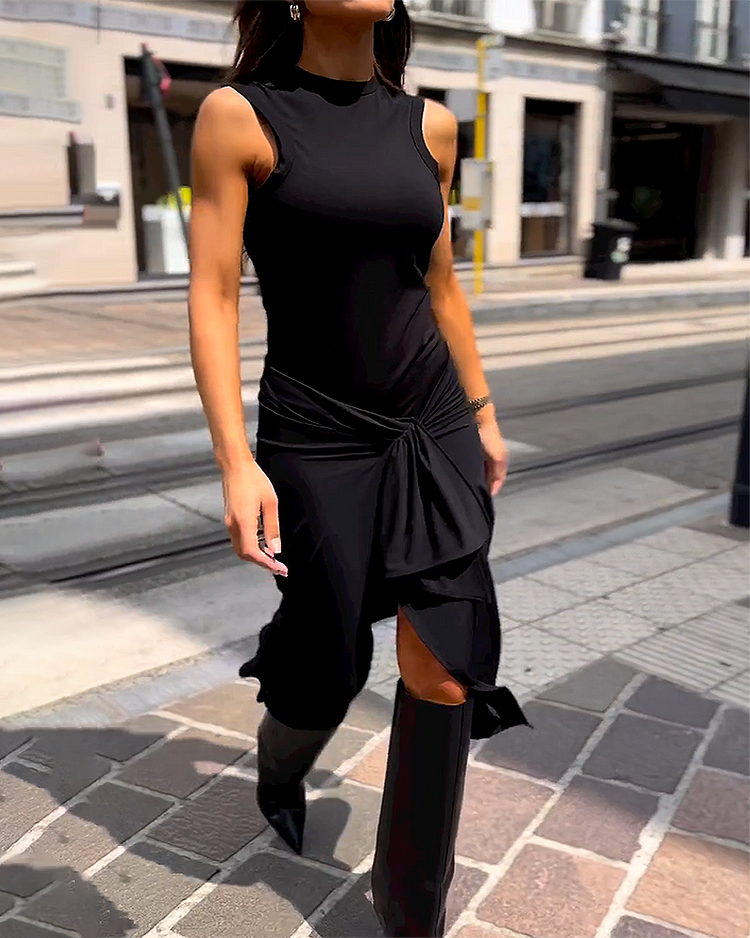 Vela™ - Long sleeveless dress