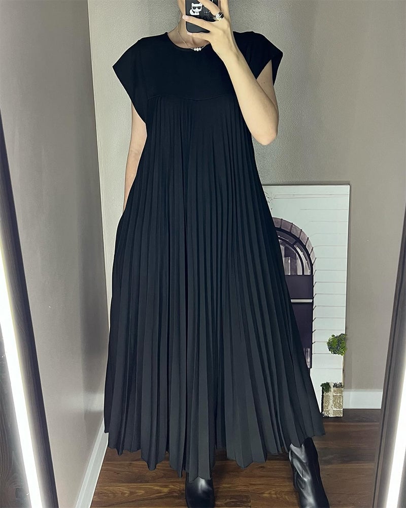 Joyce™ | Elegant Geplooide Jurk