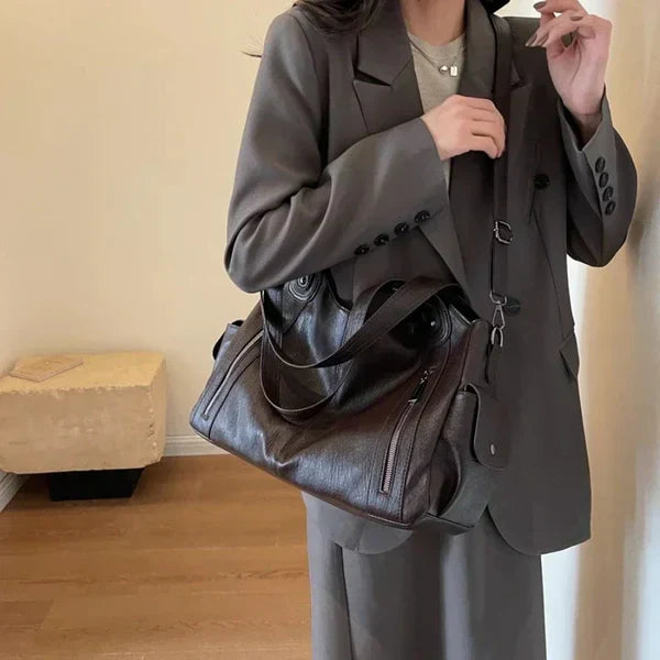 Bianca | Stylish Zip Detail Shoulder Bag