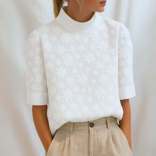 Irene™ | Elegant Floral Blouse