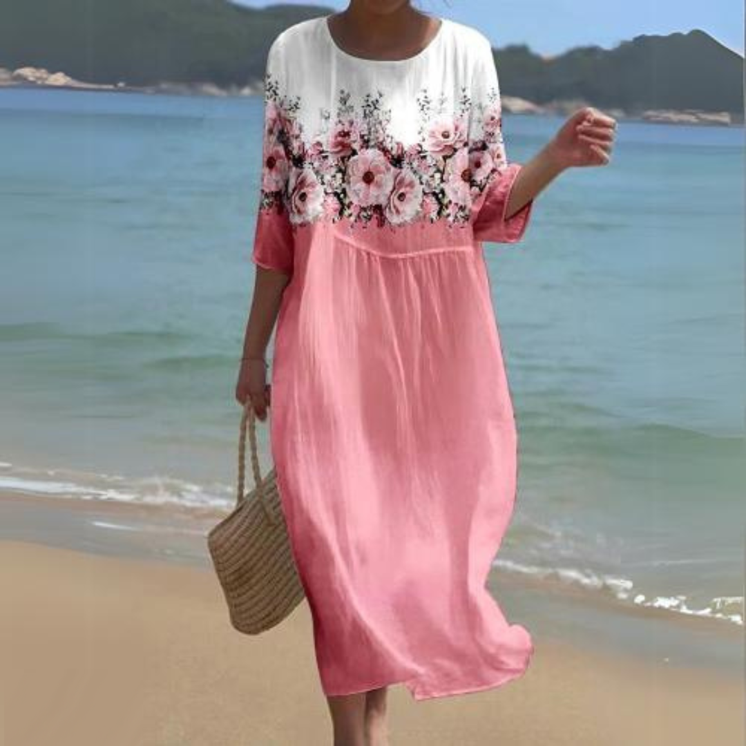 Riley | Elegant Floral Summer Dress