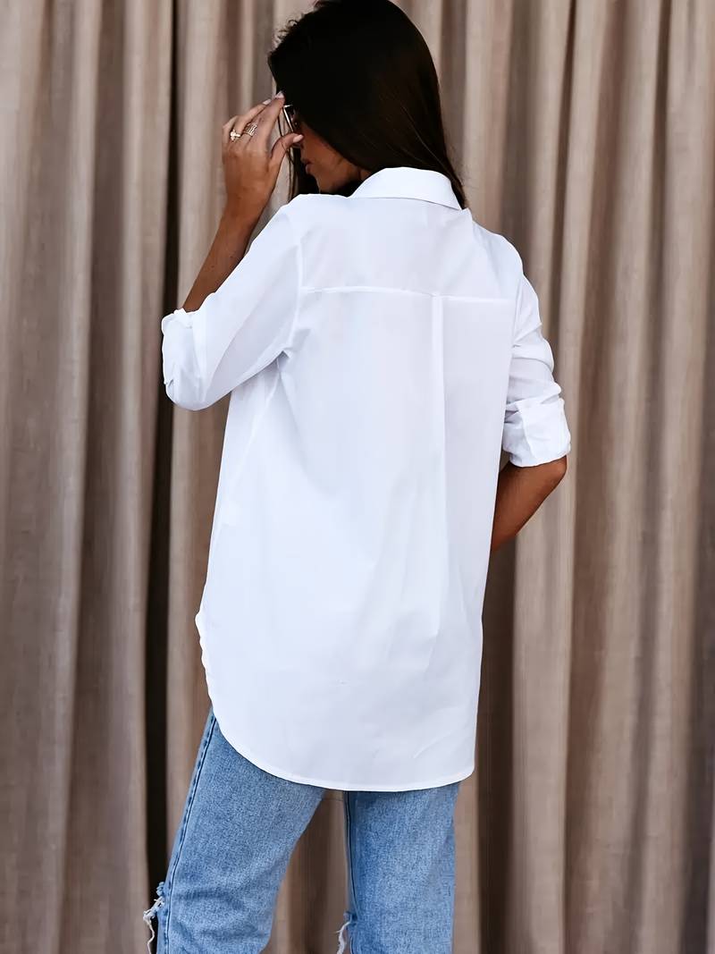 Diana | Stylish Classic Long Sleeve Shirt