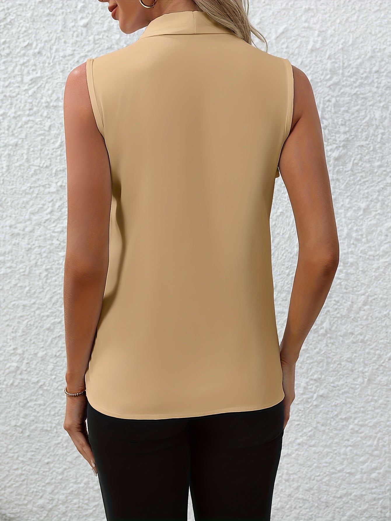 Annabel™ | Mouwloze V-Hals Blouse