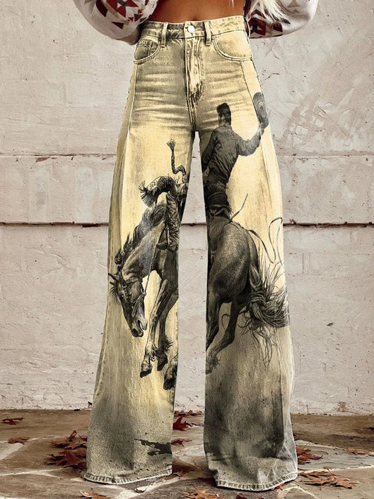 Tiffany | Casual Comfortable Wide Leg Jeans