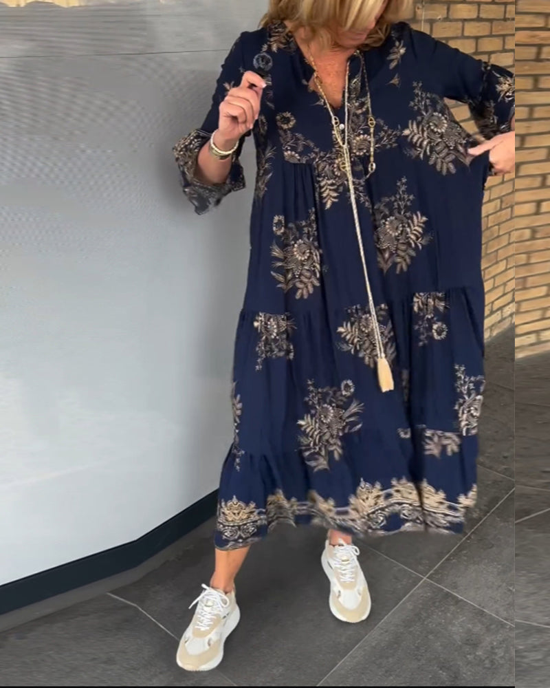 Susan | Elegant Boho Maxi Dress