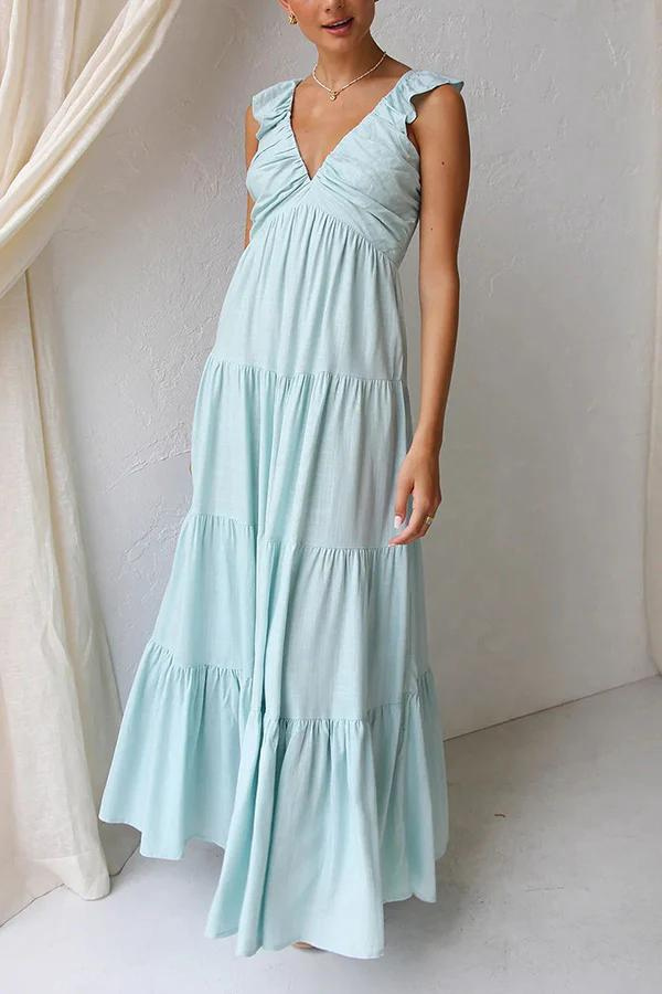 Janine™ | Elegante jurk met V-hals