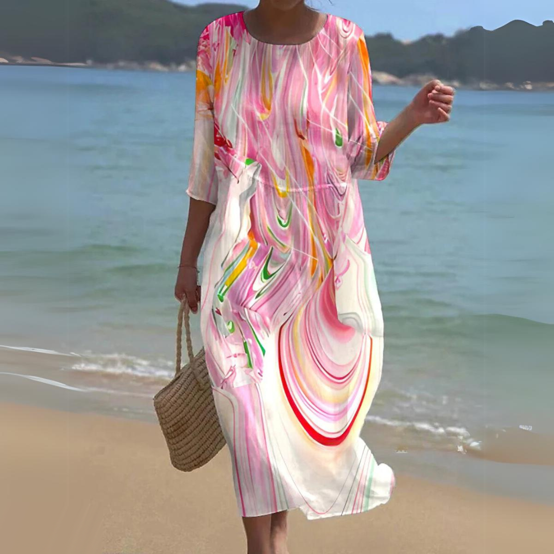 Riley | Elegant Floral Summer Dress
