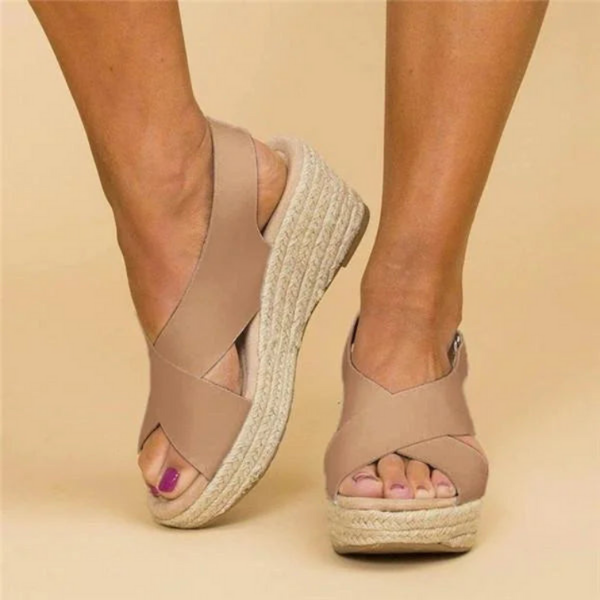 Corina™ | Orthopedische leren sandalen van hoogwaardig materiaal