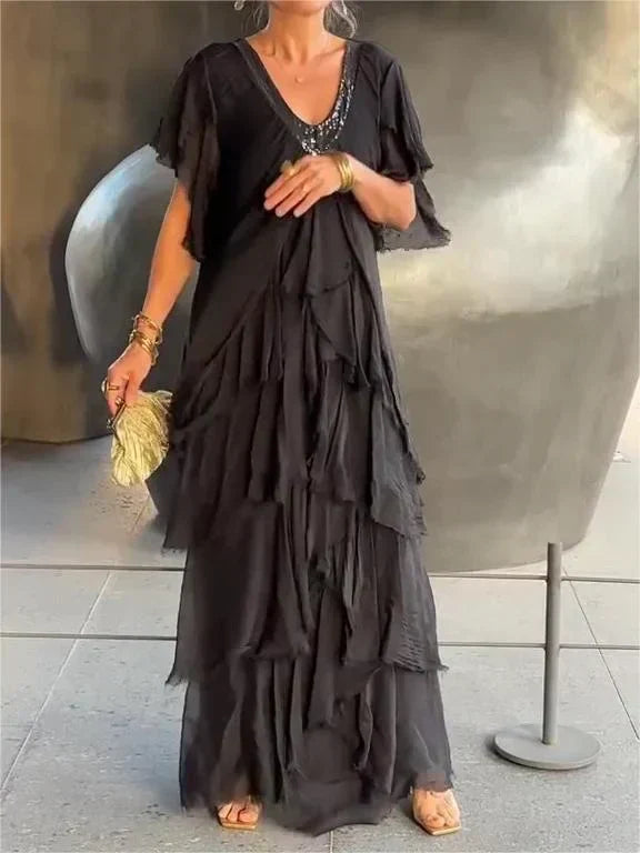 Vanessa | Stylish Summer Layered Dress