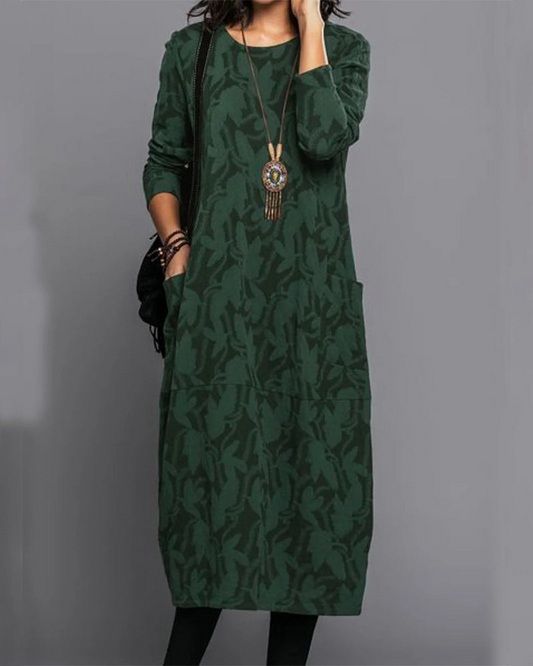 Amalia | Dress with long belly cover