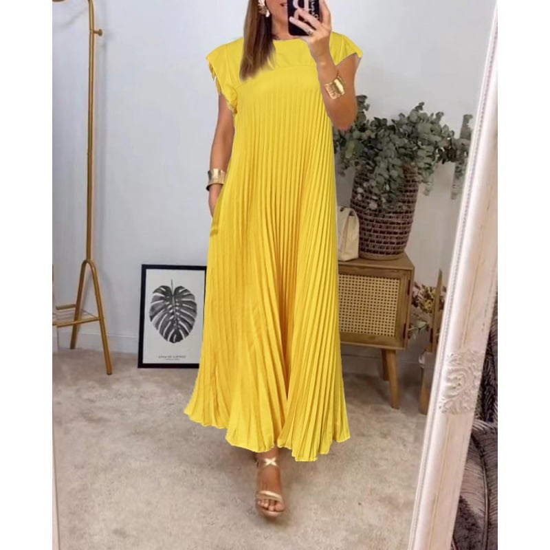 Joyce™ | Elegant Geplooide Jurk