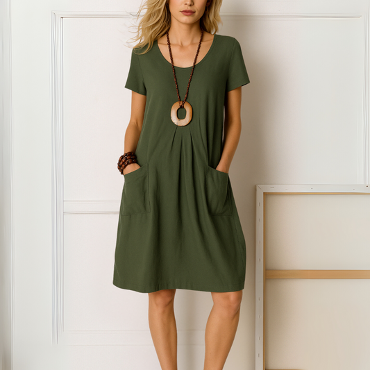 Ester™ | Stylish dress with belly cover