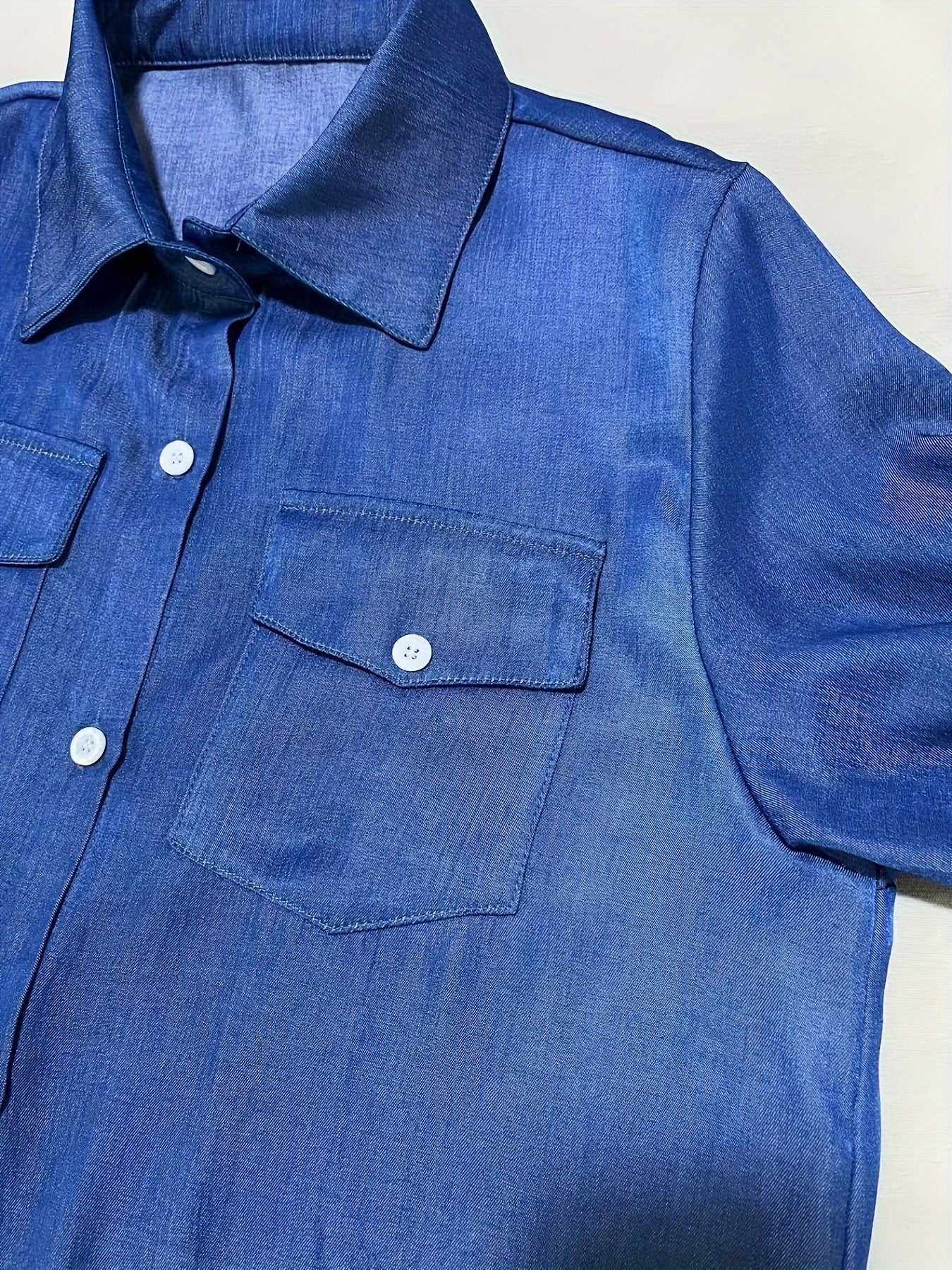 Brandy | Casual Denim Button Up Dress