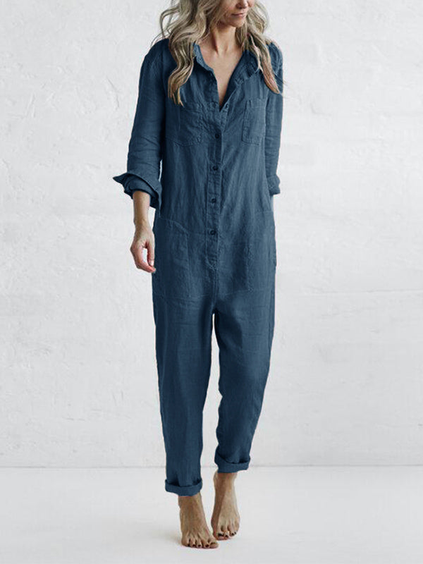 Stella™ | Jumpsuit met lange mouwen
