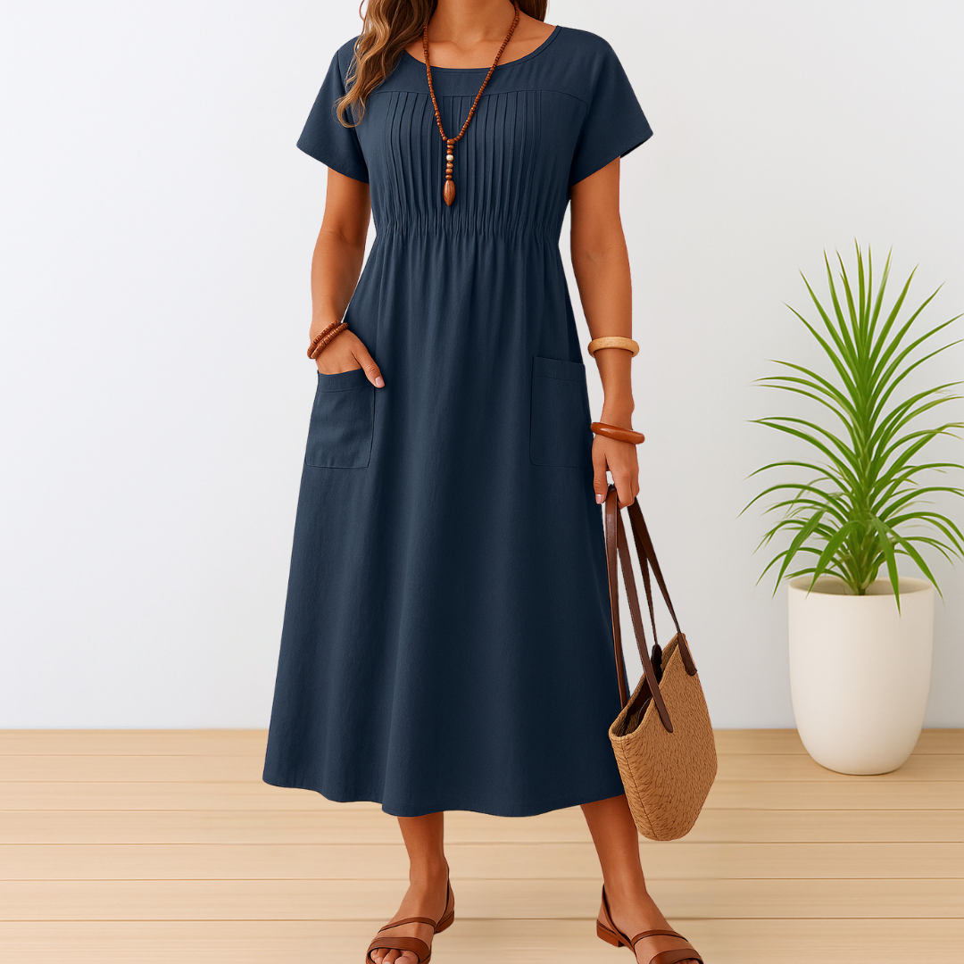 Leonie™ | Elegante jurk met zakken