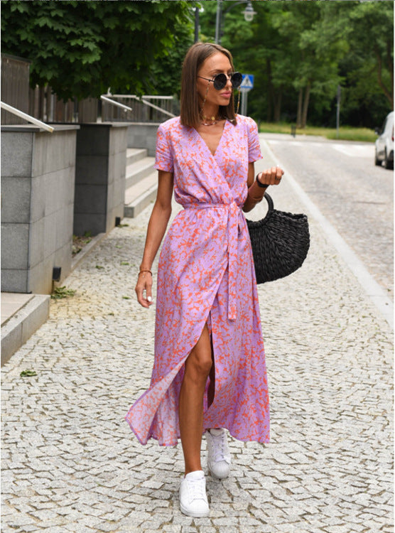 Rebecca | Stylish Floral Printed Maxi Dress