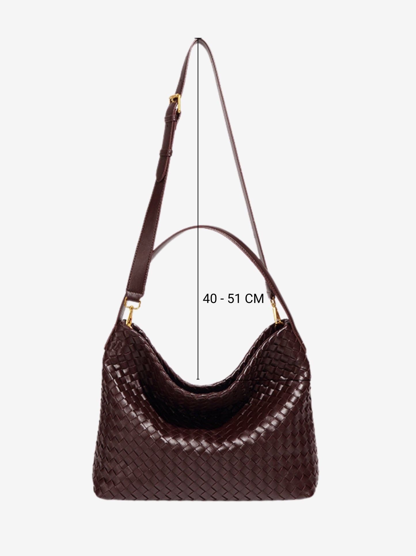 Dakota | Elegant Woven Leather Tote Bag