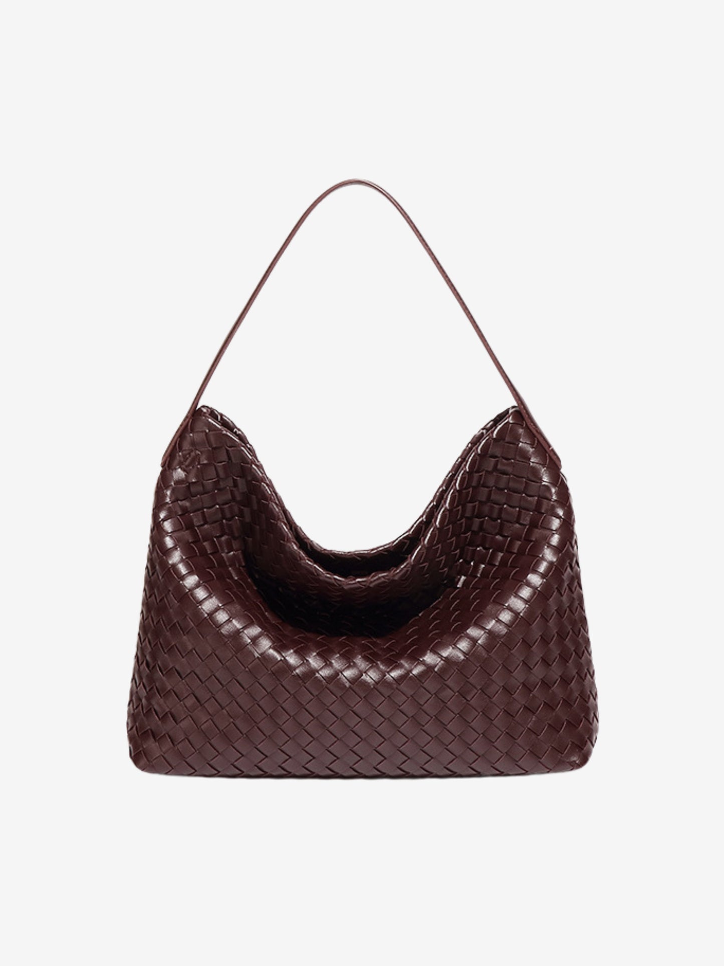 Dakota | Elegant Woven Leather Tote Bag
