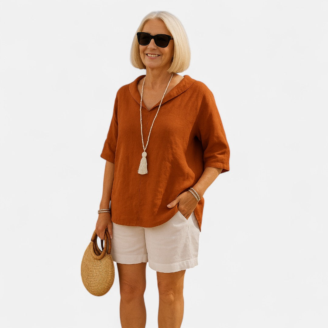 Nina™ | Airy Loose Fit Blouse