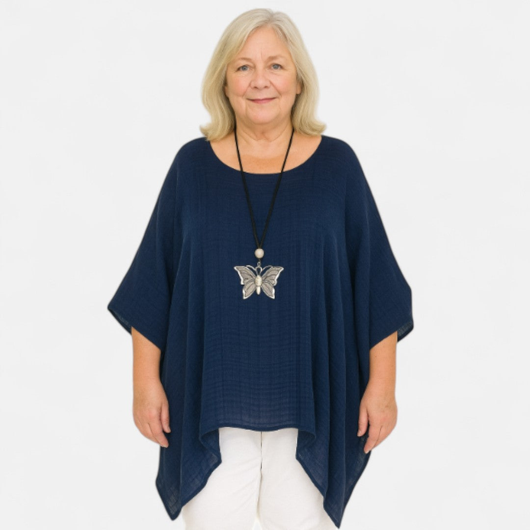 Nina™ | Oversized Cotton Top