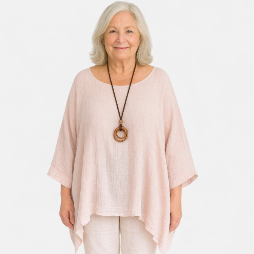 Nina™ | Oversized Cotton Top