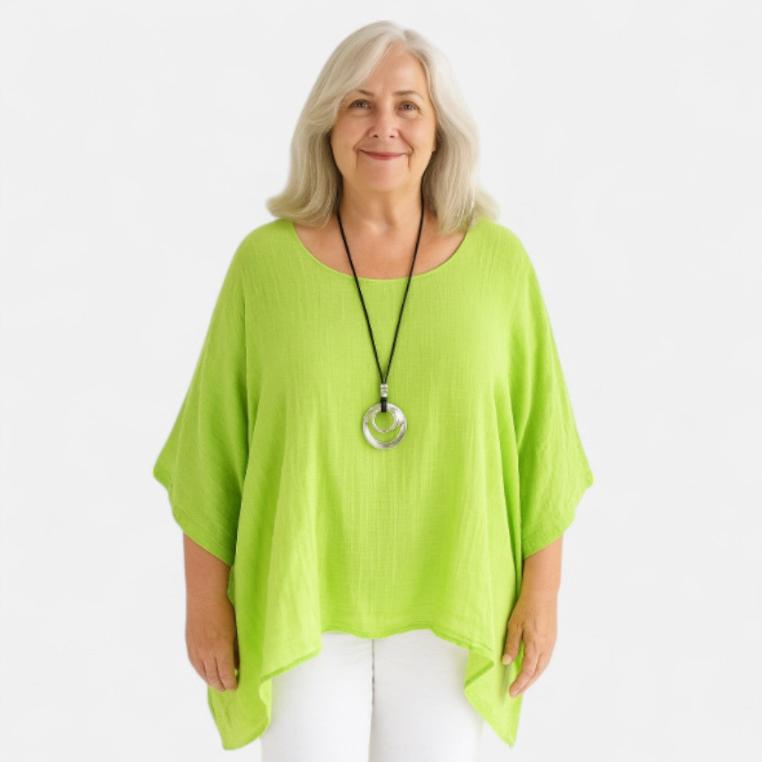 Nina™ | Oversized Cotton Top