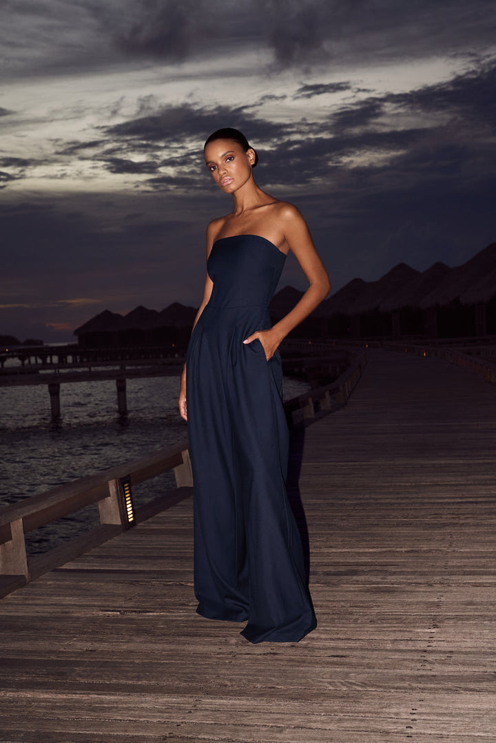Janneke | Elegante Strapless Jumpsuit