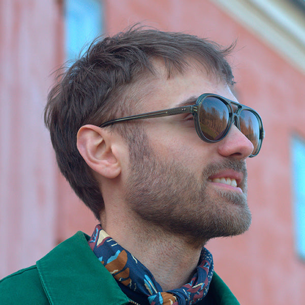 Dego Green Solbrille - PREMIUM | MEN