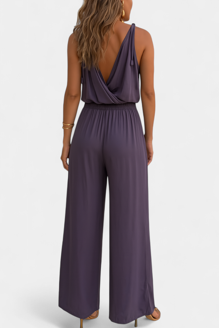 Ophélie | Dress with Golden Details and Open Legs
