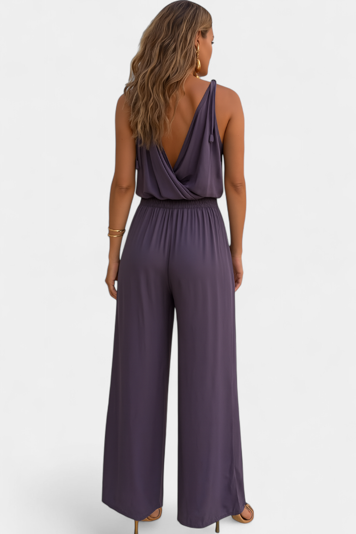 Ophélie | Dress with Golden Details and Open Legs