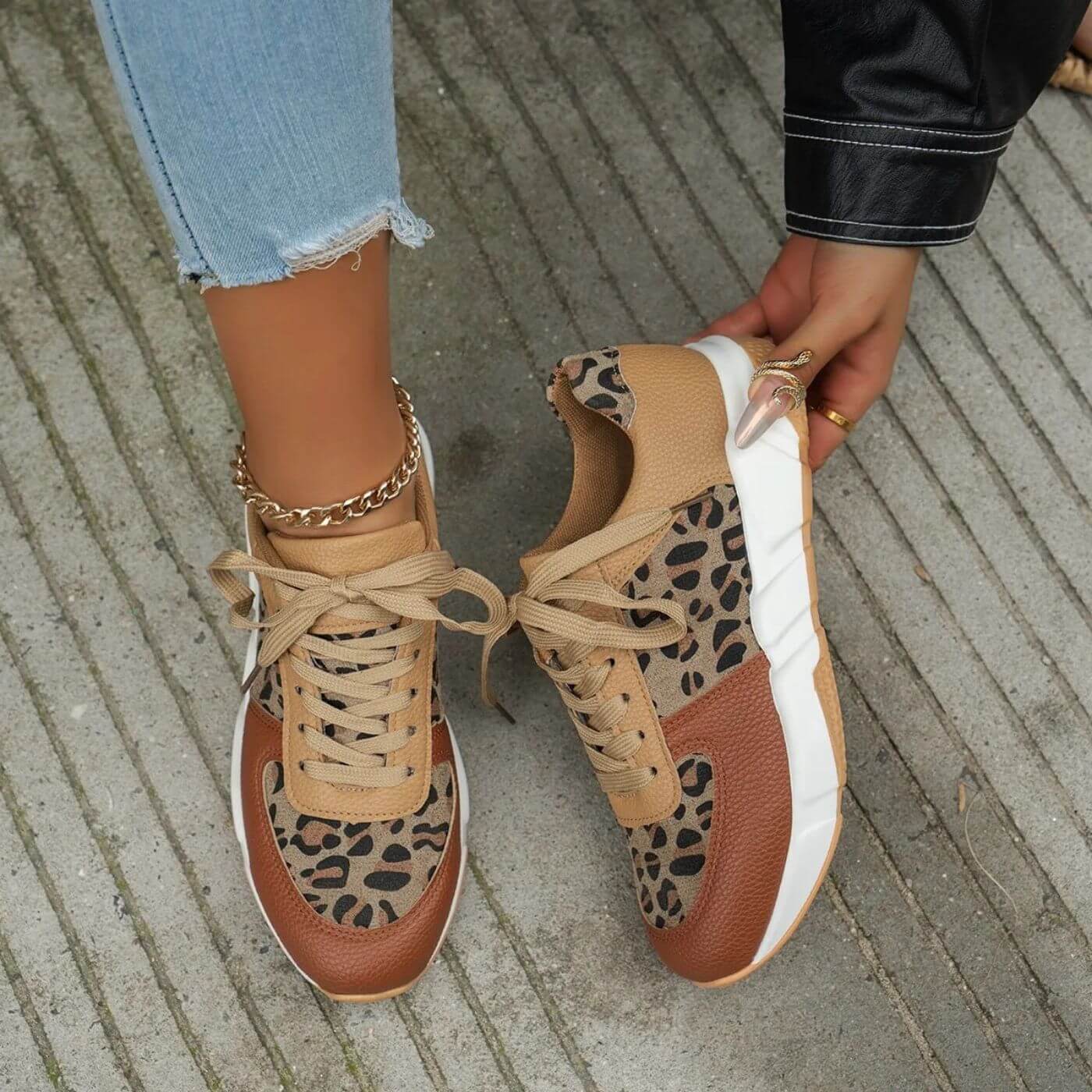 Merel™ - Panter Sneakers