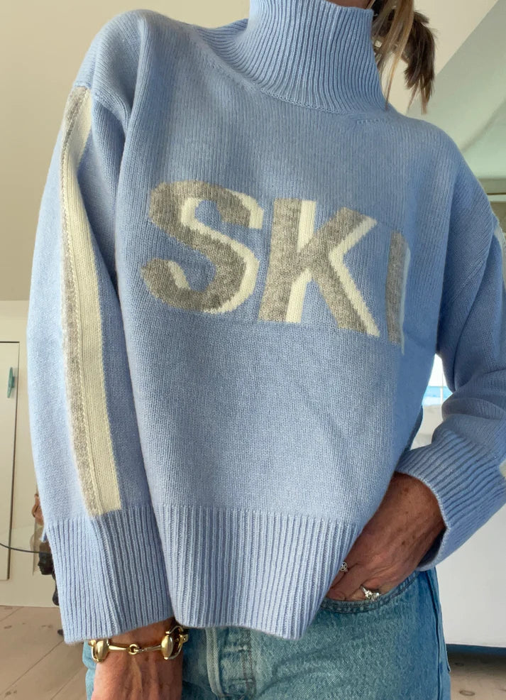 Retro Ski coltrui van kasjmier