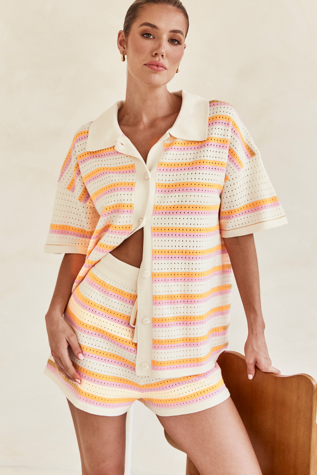 Beatrice | Button Down Shirt Dress