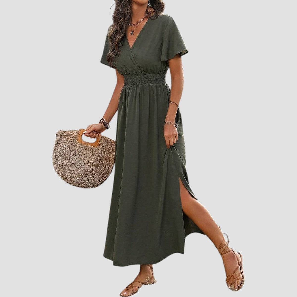 Angelica | Casual Summer Maxi Dress