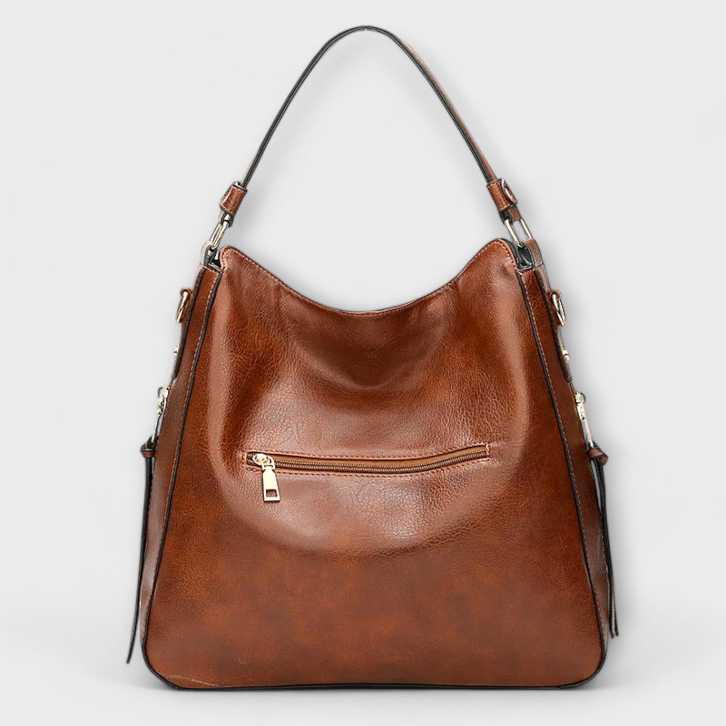 Annabelle | Zip-Accent Shoulder Bag
