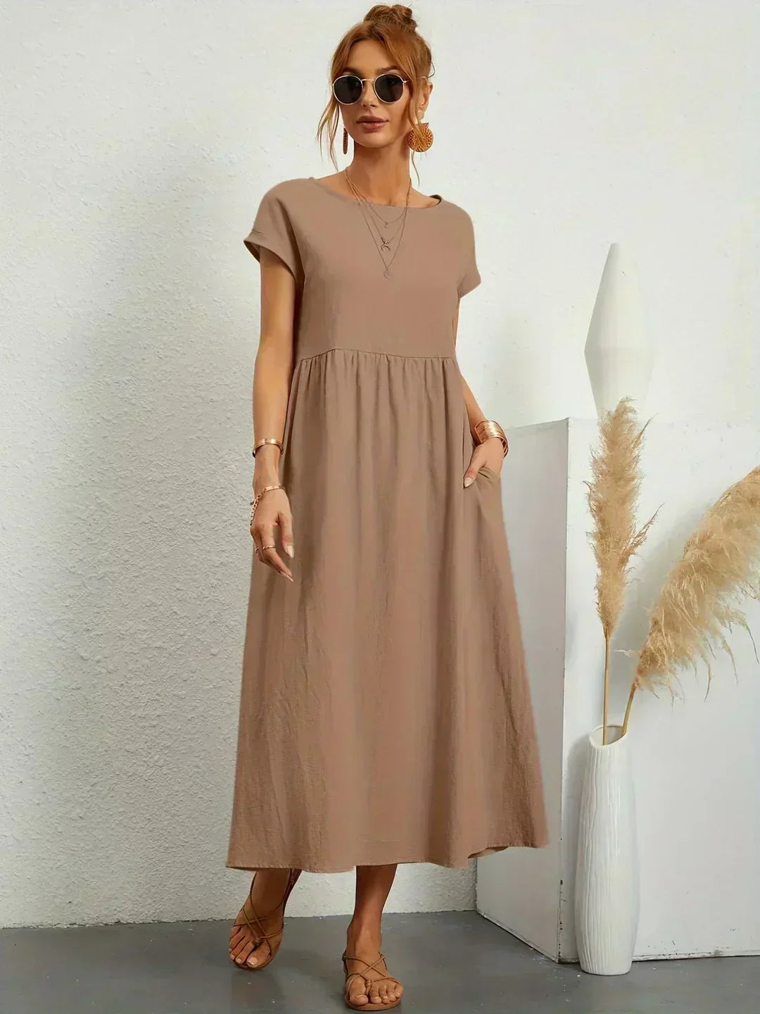 Annabelle | Soft Grace Midi Dress