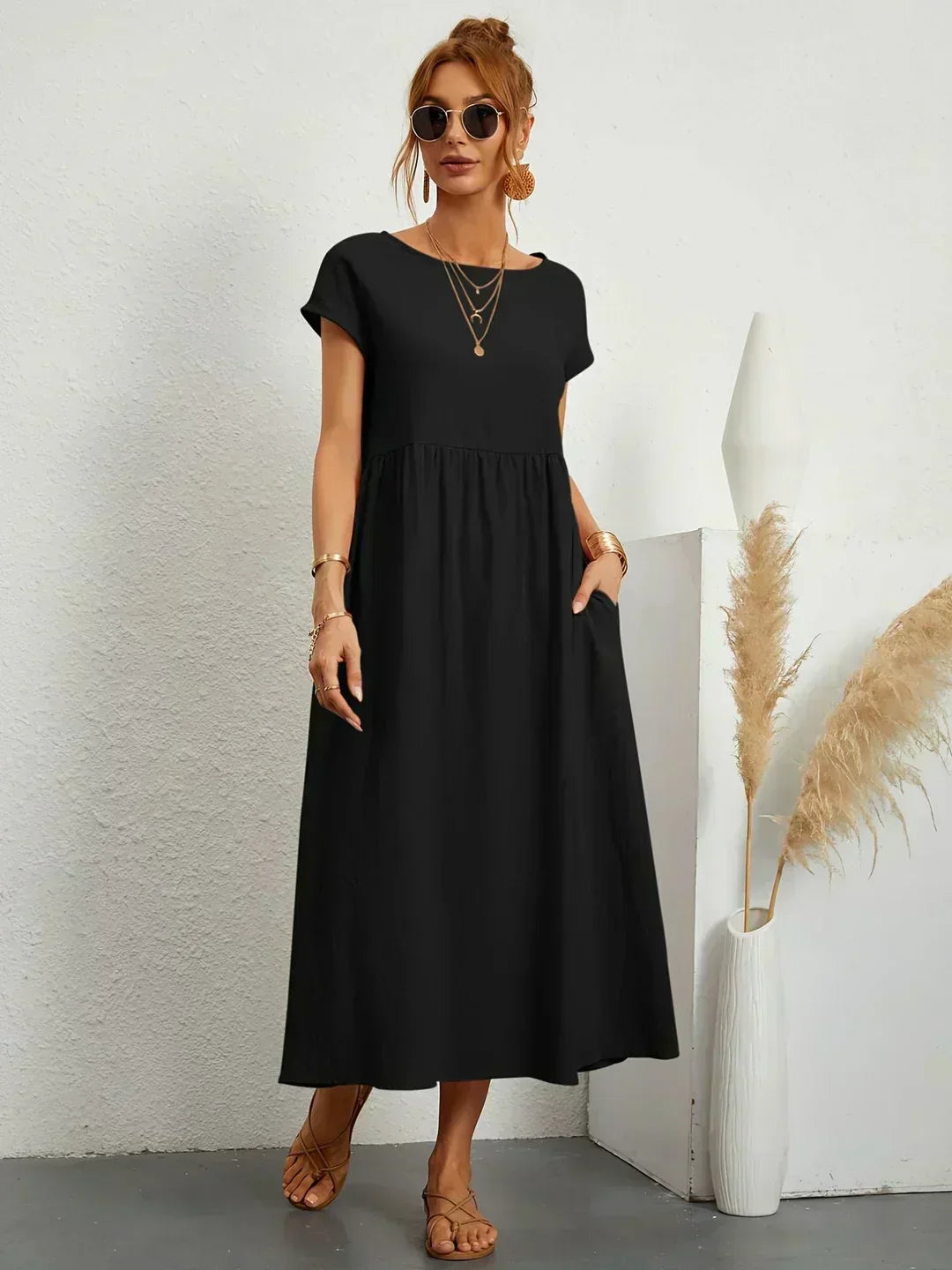 Annabelle | Soft Grace Midi Dress