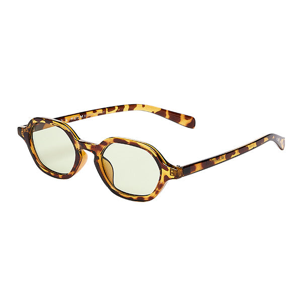 Millisimo Brown Turtle Green Lens Solbrille - CLASSIC