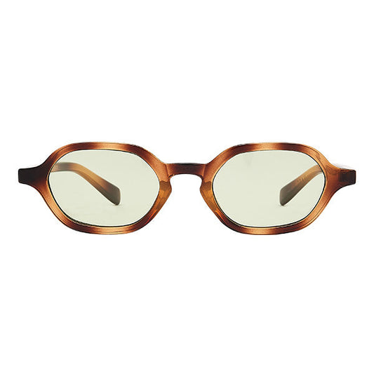 Millisimo Caramel Turtle Green Lens Solbrille - CLASSIC