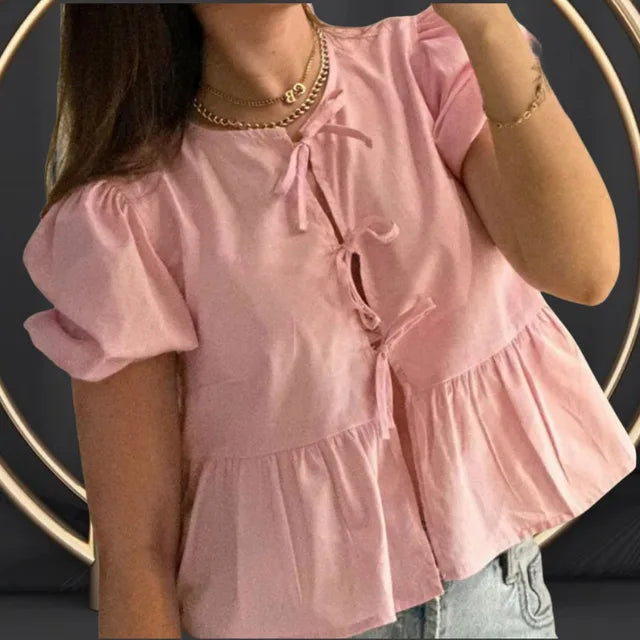 Maisie | Leopard Puff Sleeve Blouse