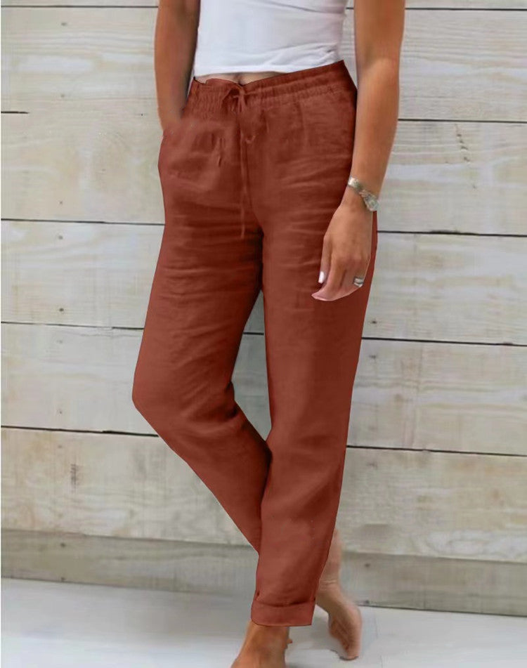 Hana – Casual broek met split