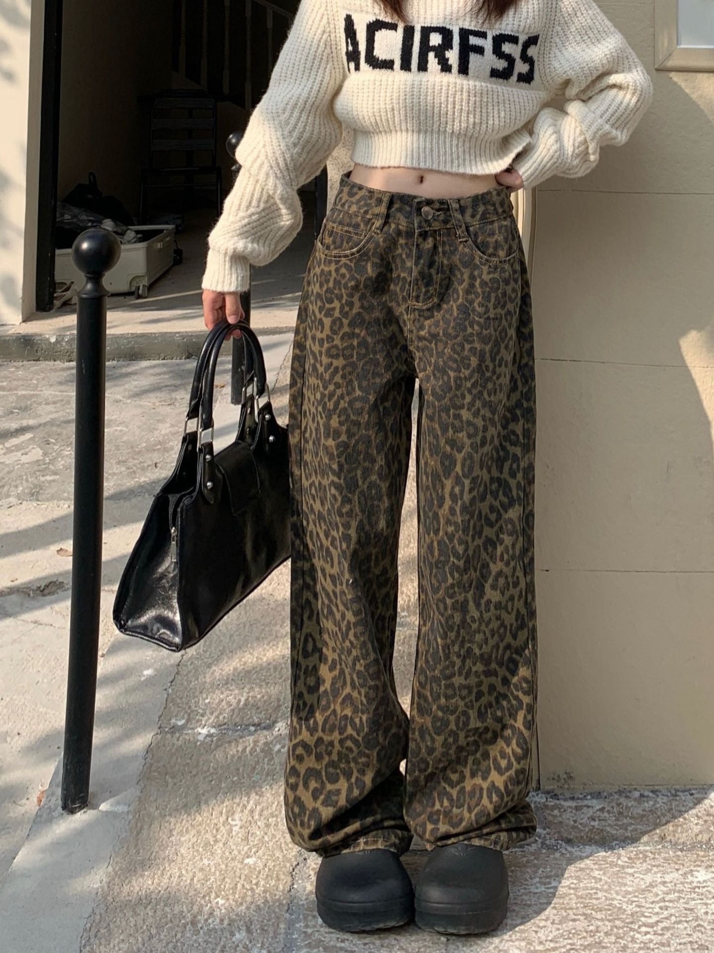 Natasha – Luipaardprint broek