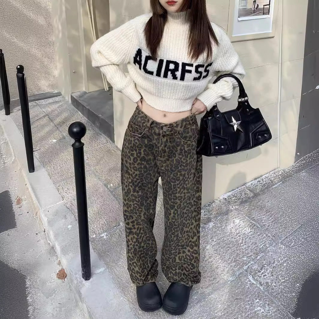 Natasha – Luipaardprint broek