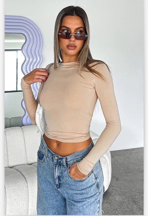 Isla – Slim fit crop top