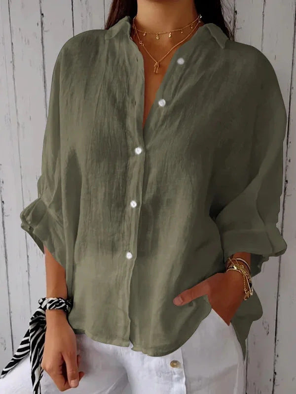 Sophie – Linnen blouse