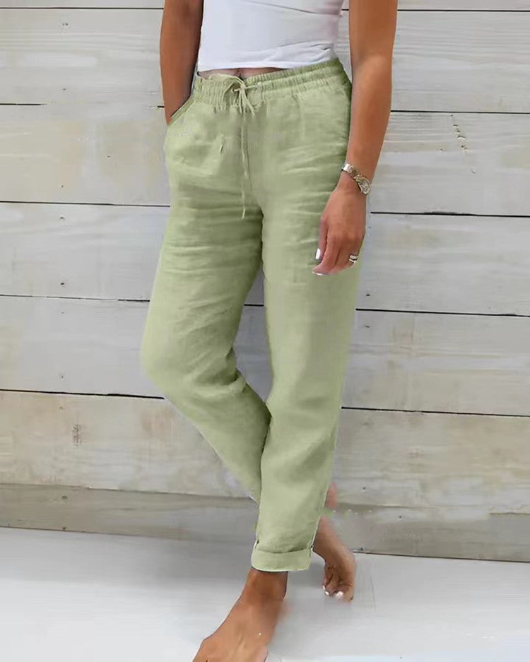 Hana – Casual broek met split